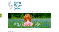 Desktop Screenshot of marcheafghanequebec.com