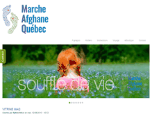 Tablet Screenshot of marcheafghanequebec.com
